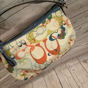 Patterned Coach Purse